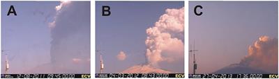 Paroxysmal Explosions, Lava Fountains and Ash Plumes at Etna Volcano: Eruptive Processes and Hazard Implications